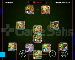 DEV HESAP EFOOTBALL