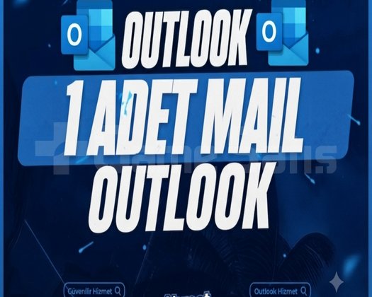 1 ADET OUTLOOK HESABI OTO TESLİM