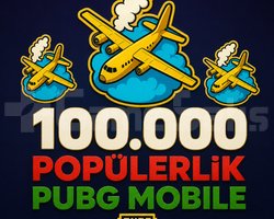 100.000 POPÜLERLİK PUBG MOBİLE