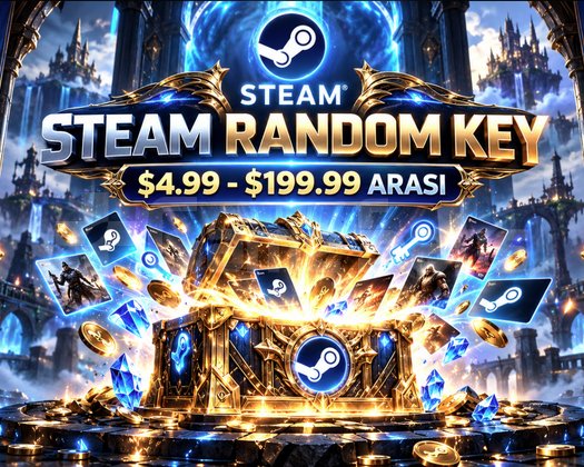 Steam Random Key 4.99 - 200 Dolar