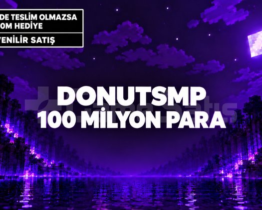 DonutSMP 100 Milyon Para /100M Money