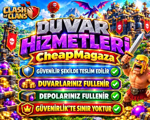 Clash Of Clans Duvar Kasma