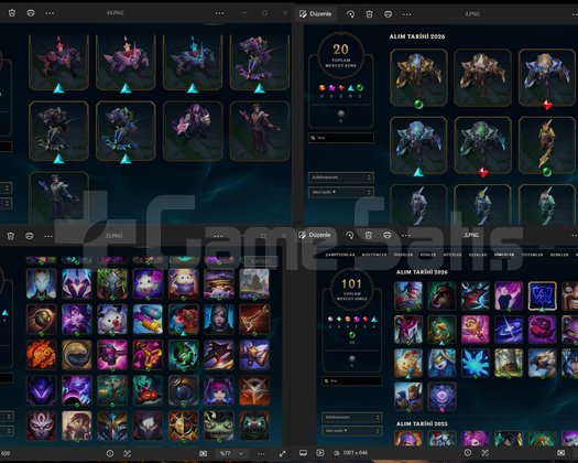TR Zümrüt 1 - 55 Skin High Elo Elmas S15