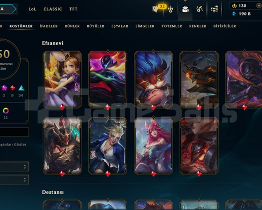 470 LEVEL - 150 KOSTÜM - FULL HERO HESAP
