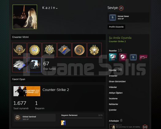 7 Madalya 21 LEVEL Steam