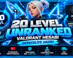 DERECELİ AÇIK! 20 Lwl Smurf Hesap
