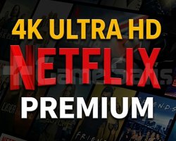 Netflix 4K + Kişiye Özel Profil + Destek