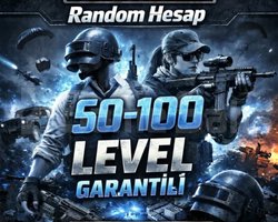 50-100 LEVEL GARANTİLİ HESAPLAR