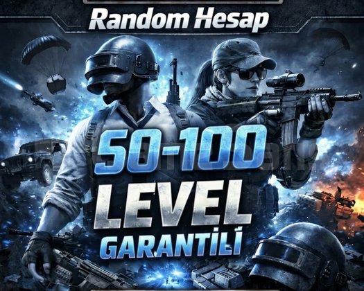 50-100 LEVEL GARANTİLİ HESAPLAR