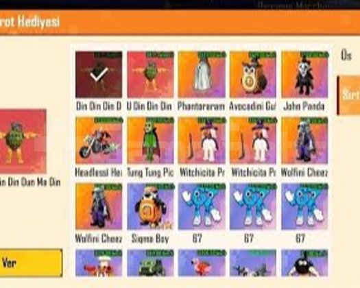 Balkabakları 10 tane satılık