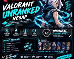 VALORANT UNRANKED HESAP | FRESH HESAP