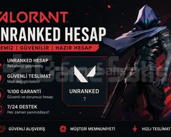 TR +20 LVL UNRANKED - MAİL DEĞİŞEN -