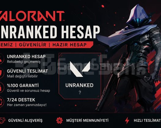 TR +20 LVL UNRANKED - MAİL DEĞİŞEN -