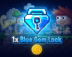 1X Blue Gem Lock