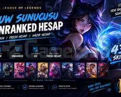 LoL EUW UNRANKED HESAP