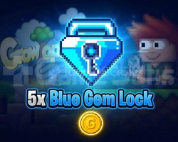 5x Blue Gem Lock