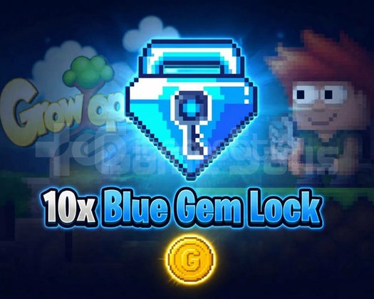 10X Blue Gem Lock