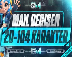 20-104 KARAKTER GARANTİ | MAİL DEĞİŞEN