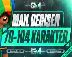 70-104 KARAKTER GARANTİ | MAİL DEĞİŞEN