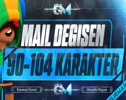 90-104 KARAKTER GARANTİ | MAİL DEĞİŞEN