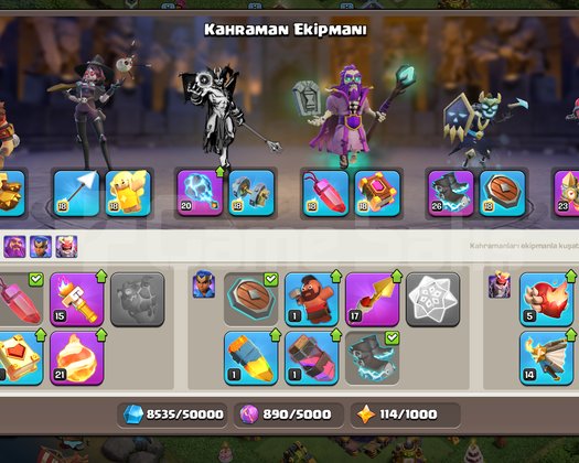 TH16 KÖY BİNASI | FUL EKİPMAN & KOSTÜMLÜ