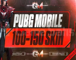 100-150 SKİN | PUBG RANDOM | ULTRA VİP |