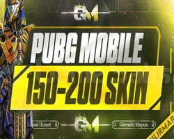 150-200 SKİN | PUBG RANDOM | ULTRA VİP |
