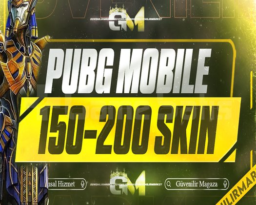 150-200 SKİN | PUBG RANDOM | ULTRA VİP |