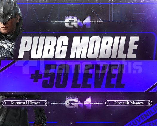 +50 LEVEL | PUBG RANDOM | ULTRA VİP |