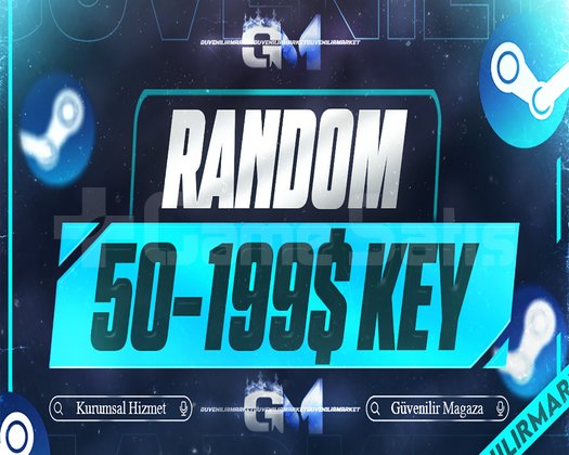 Steam Random Key 50 - 200
