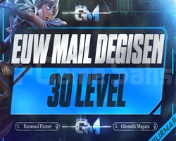 EUW / +30 LVL MAİL DEĞİŞEN VIP+