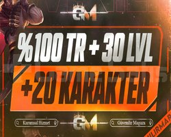 TR / +30 LVL +20 KARAKTER MAİL DEĞİŞEN