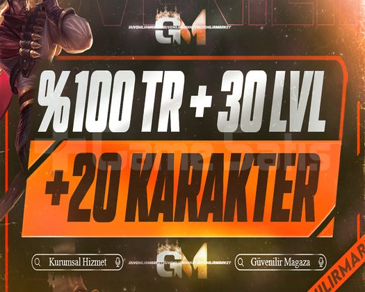 TR / +30 LVL +20 KARAKTER MAİL DEĞİŞEN