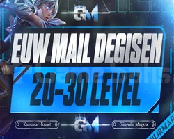 EUW / 20-30 LEVEL MAİL DEĞİŞEN VIP+