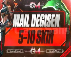 VIP | 5-10 SKİN | MAİL DEĞİŞEN |