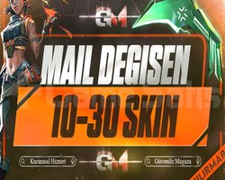 VIP | 10-30 SKİN | MAİL DEĞİŞEN |
