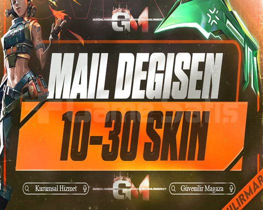 VIP | 10-30 SKİN | MAİL DEĞİŞEN |