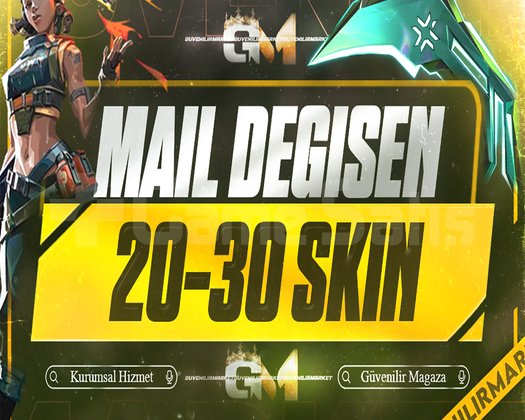 VIP | 20-30 SKİN | MAİL DEĞİŞEN |