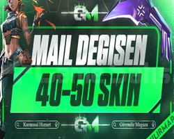 VIP | 40-50 SKİN | MAİL DEĞİŞEN |