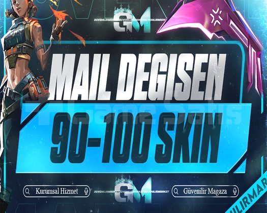 VIP | 90-100 SKİN | MAİL DEĞİŞEN |
