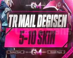 TR VIP | 5-10 SKİN | MAİL DEĞİŞEN |