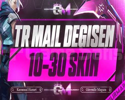 TR VIP | 10-30 SKİN | MAİL DEĞİŞEN |