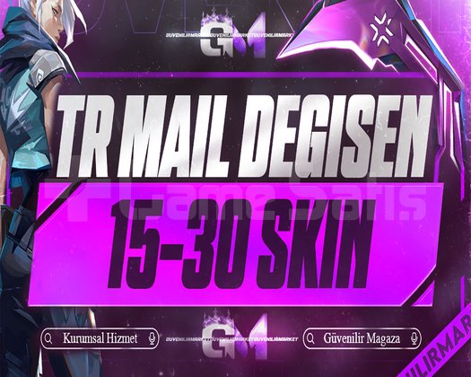 TR VIP | 15-30 SKİN | MAİL DEĞİŞEN |