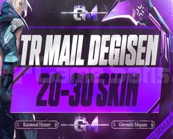 TR VIP | 20-30 SKİN | MAİL DEĞİŞEN |
