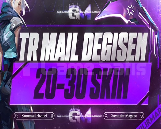 TR VIP | 20-30 SKİN | MAİL DEĞİŞEN |
