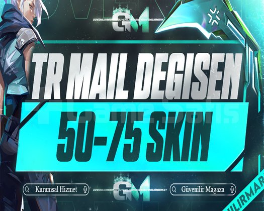 TR VIP | 50-75 SKİN | MAİL DEĞİŞEN |