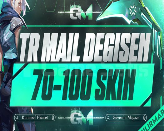 TR VIP | 70-100 SKİN | MAİL DEĞİŞEN |