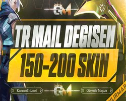 TR VIP | 150-200 SKİN | MAİL DEĞİŞEN |