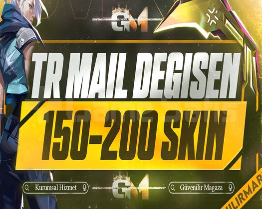TR VIP | 150-200 SKİN | MAİL DEĞİŞEN |