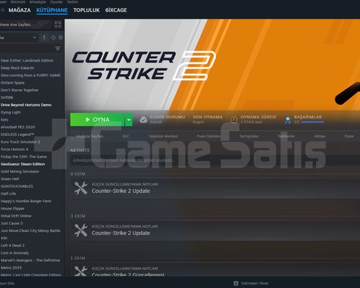 10 yıllık steam hesabı